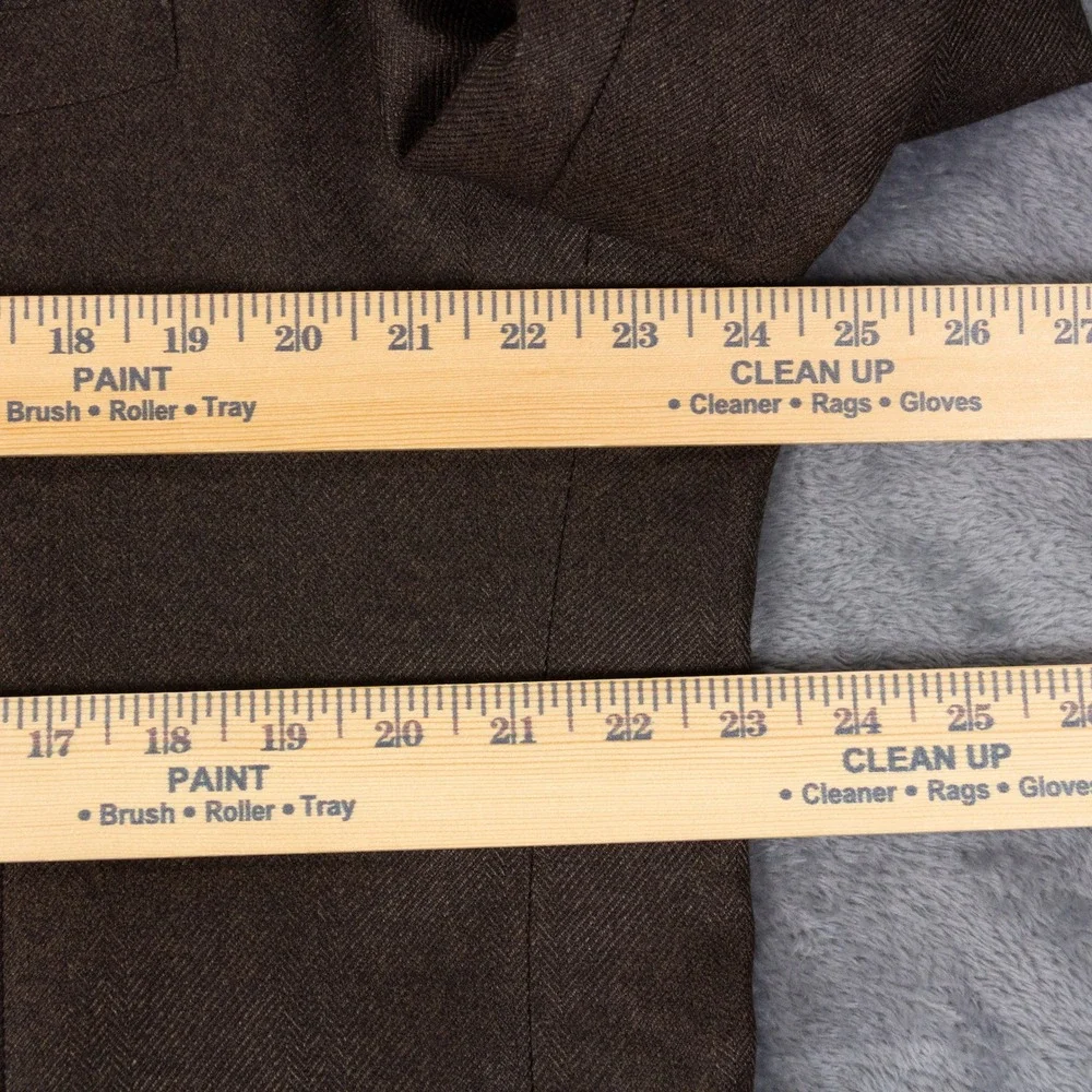 NWT Cremieux Blazer Mens XL Brown Off-Duty Sport Coat Herringbone Surgeon Cuff